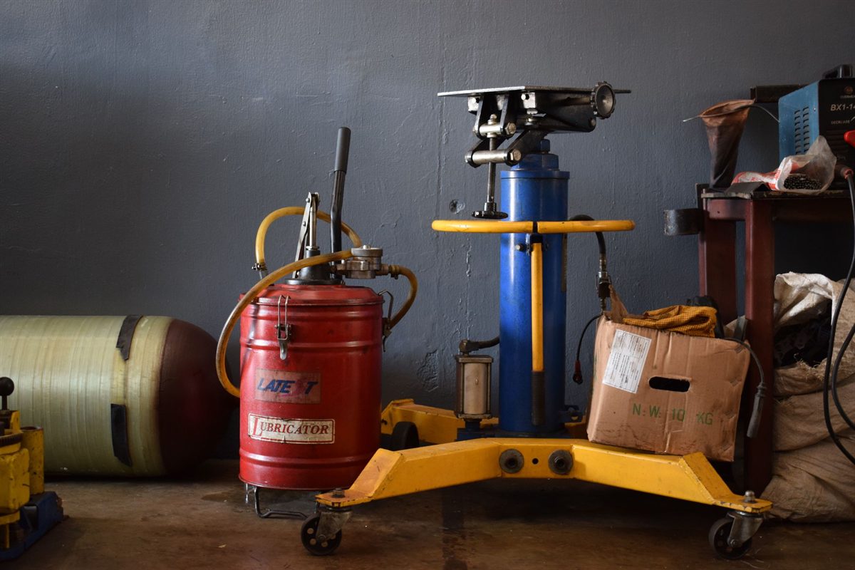 Panel beating tools and workshop equipment